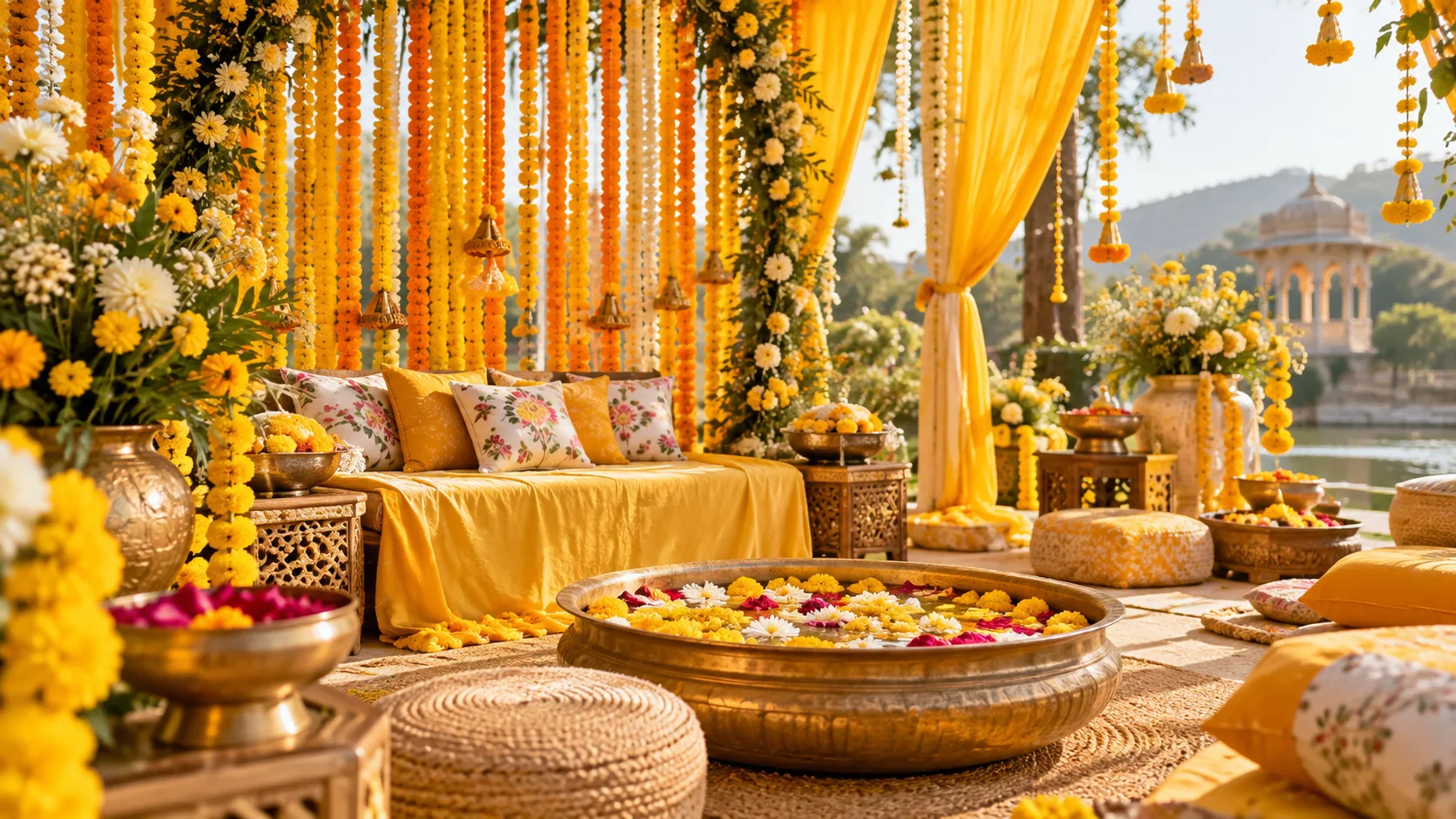 Creative Haldi Ceremony Decor Ideas